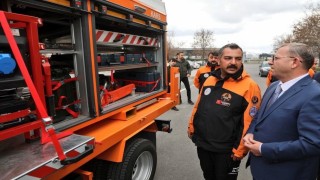 Karsta KARAKURT ekibine resmi arma: Afetlere hazır güç sahada