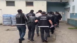 Kastamonuda zehir tacirlerine yönelik oerasyonda 5 şüpheli tutuklandı