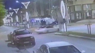 Kavşakta drift şovu pahalıya patladı