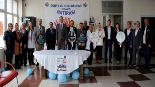 Kayseri Devlet Hastanesinde ‘el hijyeni eğitimi