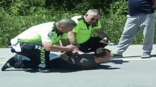 Kaza sonrası kaçan alkollü sürücü kovalamacada yakalandı: 342 bin 719 lira para cezası yazıldı