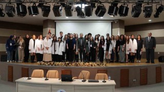KBÜde kimya öğrencileri için önlük giyme töreni düzenlendi
