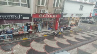 Keşanda sağanak yağış etkili oldu