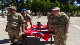 Kiliste engelli gençler temsili askerlik yaptı