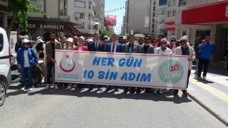 Kiliste Sağlık İçin Hareket Et Günü kapsamında yürüyüş düzenlendi