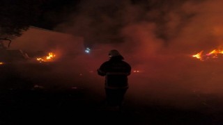 Kırıkhanda bahçe yangını
