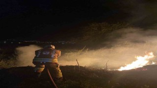 Kırıkhanda bahçe yangını