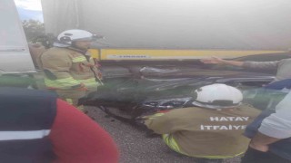 Kırıkhanda trafik kazası: 1 yaralı