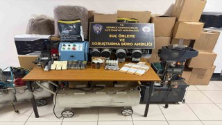 Kocaelide 54 bin 940 doldurulmuş makaron ele geçirildi