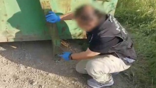 Konteyner şasesindeki akıl almaz uyuşturucu düzeneği dikkat çekti