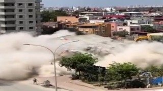 Kontrolsüz yıkım faciaya davetiye çıkardı: Kadın son anda kaçtı