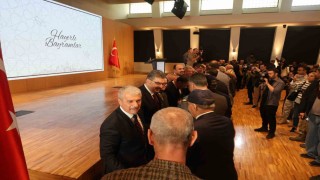 Konyada protokol bayramlaştı