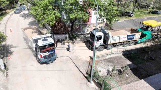Körfezde 22 kilometrelik üstyapı çalışması