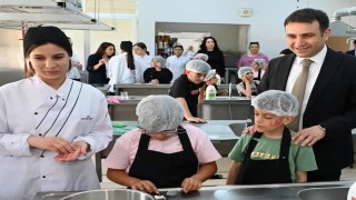 Köşkte Minik Şefler Mutfakta etkinliği düzenlendi