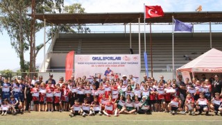 Köşkte Ragbi Küçükler Grup Yarışmalarında takımlar madalyalarına kavuştu