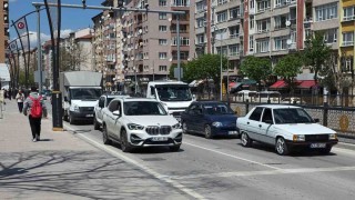 Kütahyada araç sayısı artmaya devam ediyor