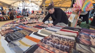 Kütahyada Bayram pazarı hareketliliği başladı