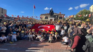 Kütahyada maden işçilerinden maaş farkı eylemi