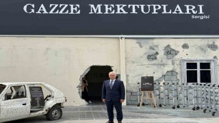 Malatya İş İnsanları Platformu Gazze Mektupları sergisine katıldı
