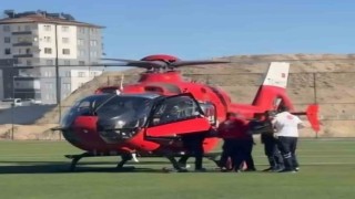 Malatyada ambulans helikopter 62 yaşındaki hasta için havalandı