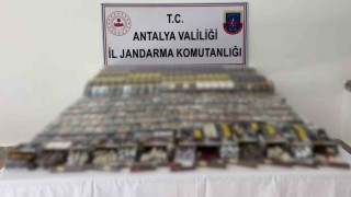Manavgatta 5 bin paket kaçak sigara ele geçirildi