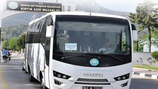 Manisa Büyükşehirden bayramda ücretsiz mezarlık seferi