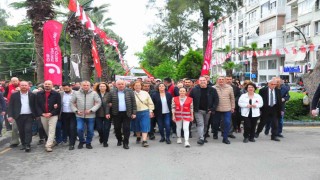 Manisada 1 Mayıs kutlaması