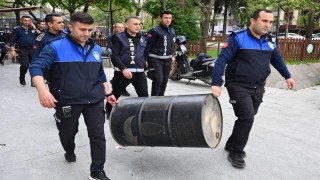 Manisada kaldırım işgallerine sıkı denetim