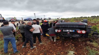 Mardinde otomobil devrildi: 1 ölü, 2 yaralı