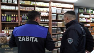 Melikgazi Zabıtası kasap ve baharatçıları denetledi