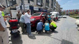 Menteşede trafik kazası: 1 yaralı