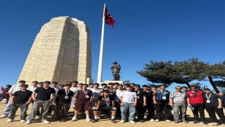Menteşeli gönüllü gençlerden Çanakkaleye anlamlı ziyaret