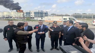 Mersin Valisi Toros: Önceliğimiz yangının diğer tanklara sıçramasını önlemek