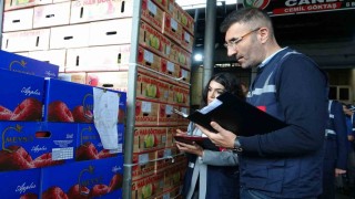 Mersinde fahiş fiyata karşı hal denetimleri sürüyor