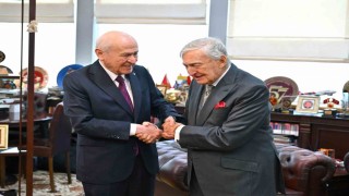 MHP Genel Başkanı Bahçeli, Rahmi Koç ve Ali Koçu kabul etti
