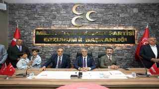 MHPde bayramlaşma coşkusu