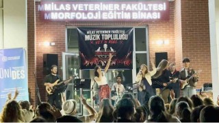 Milas Veterinerlik Fakültesi, müzik ve dayanışma şenliğine ev sahipliği yaptı