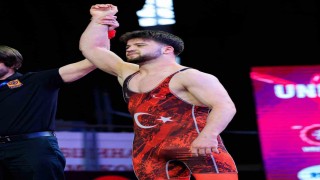 Milli güreşçi Emirhan Çayır, Avrupa ikincisi