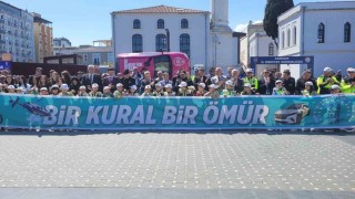 Minikler direksiyona geçti, vatandaşlar takla simülasyonunu deneyimledi
