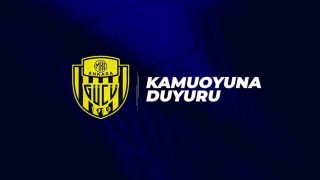 MKE Ankaragücünden 3 dönem transfer yasağına ilişkin açıklama