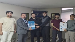 Müftü Dilek, KYK öğrencileriyle bir araya geldi