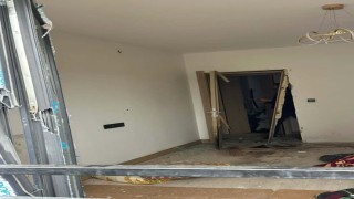 Mutfak tüpü bomba gibi patladı
