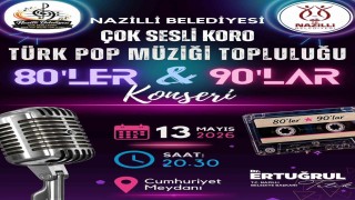 Nazilli Cumhuriyet Meydanı müzik dolu geceye hazırlanıyor