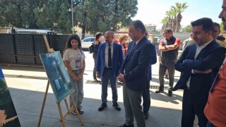 Nazillide bilim fuarında öğrenciler projelerini sergilendi