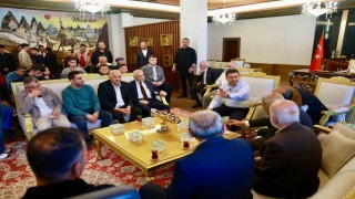 Nevşehir Belediyesinde bayramlaşma maratonu