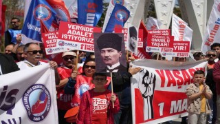 Niğdede 1 Mayıs Emek ve Dayanışma Günü coşkuyla kutlandı