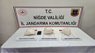 Niğdede 3 kilo uyuşturucu ele geçirildi