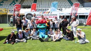 Nilüferde özel çocukların spor coşkusu