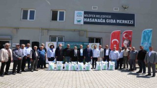 Nilüferde üreticiye büyük destek