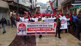 Orduda 1 Mayıs etkinliği